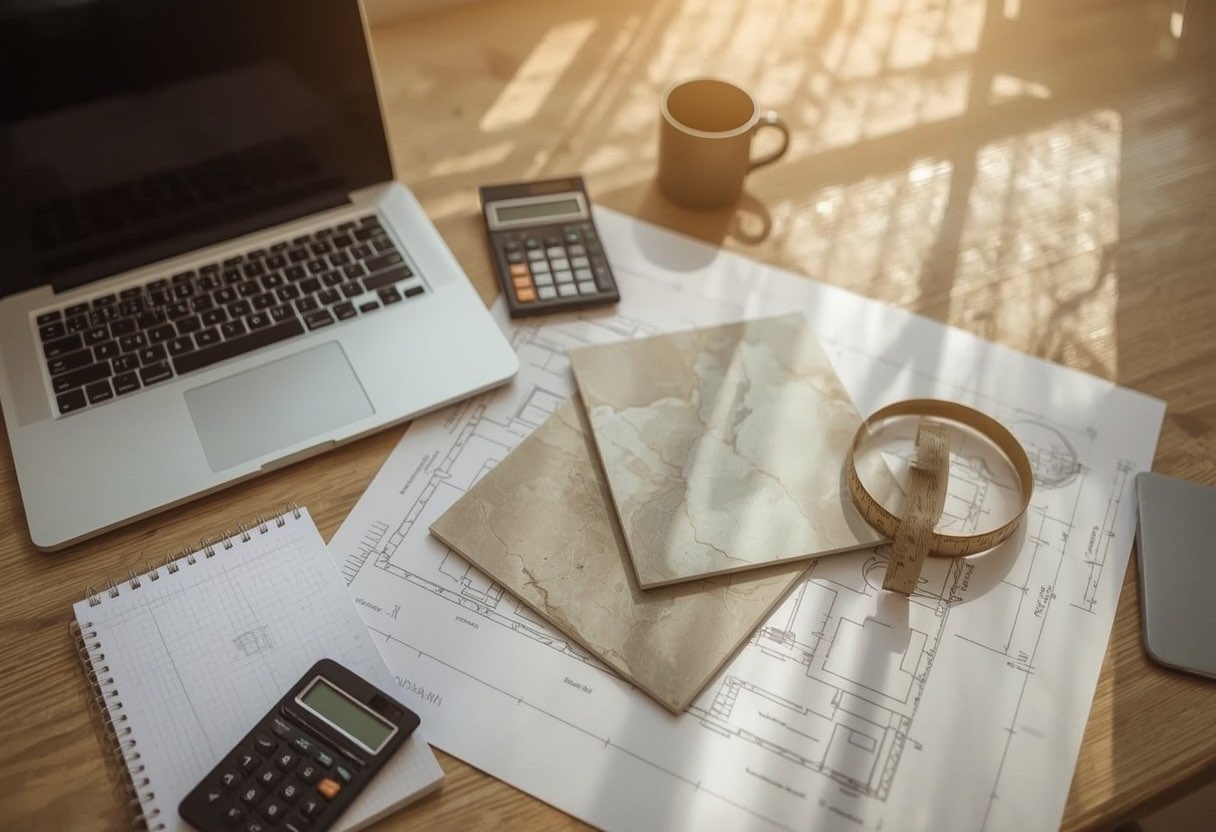 The largest savings come from decisions made before anything is ordered: keeping the layout, and reusing the d