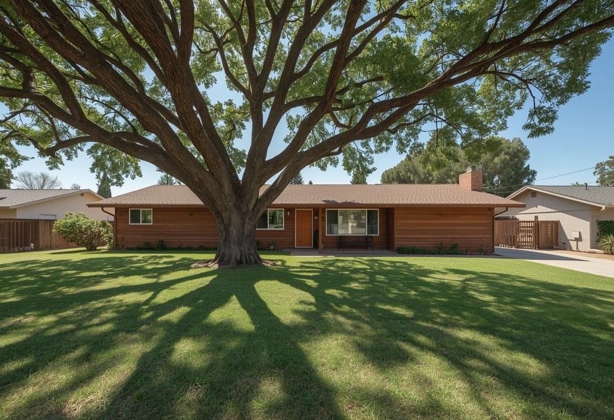 Carmichael's mid-century ranch homes. Single story is a real advantage for accessibility, but these houses wer